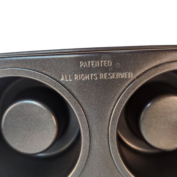 Non-Stick 6-Cavity Donut Pan For Baking  Heavy-Duty Carbon Steel For Muffins Or - Picture 6 of 6